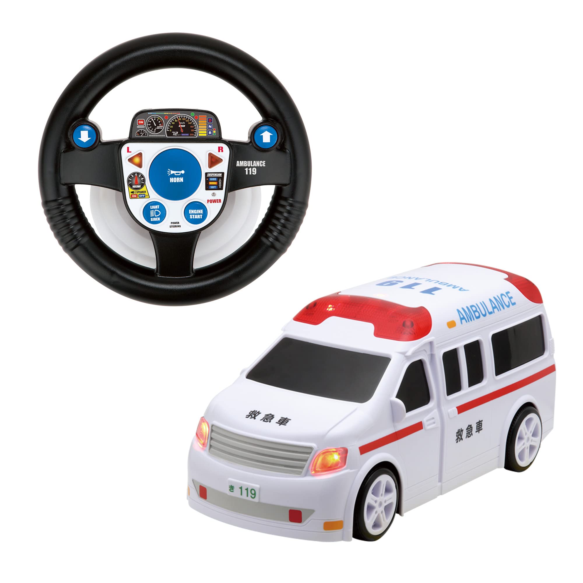 

Happinet Untenshichao Kyukyusha age 5 years old and R/C (target up) білий