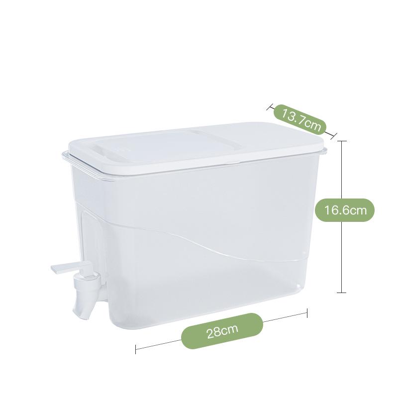 Summer Floral Teapot with Spout - Large Capacity Plastic Cold Beverage Jug