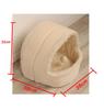 Casa per Animali Cartone Animato Calda Cuccia per Cani Kennel Letto Morbido con Fiocco Cuscino Lavabile Cuccia per Cucciolo Pieghevole Casa per Cani Gatto Piccolo