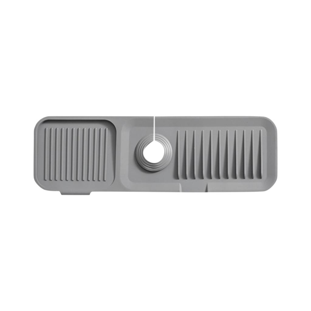 Sink Anti-slip Storage Mat Faucet Anti-splash  Pad Anti-slip Countertop Mat Cup Anti-slip Storage