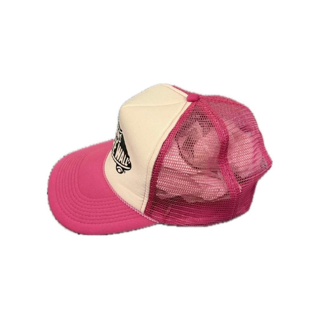 Used VANS OFF THE WALL mesh cap pink