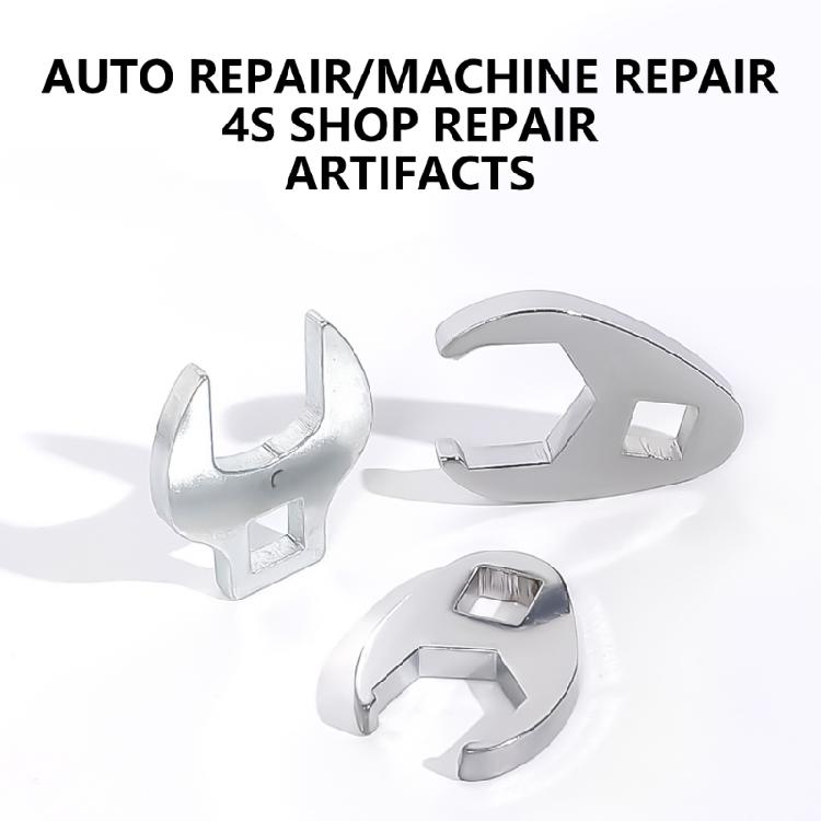 3/8inches Nut Crowfoot Wrench Set Horn Wrench Head Square Head Hardware Tool Wrench Imperial Bullhorn Wrenches