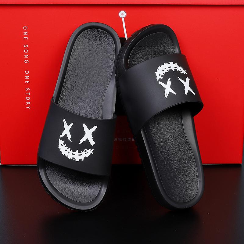 Plus Velikost 49 50 51 52 Pánské Gumové Klapky Široké Ploché Sandály Plážové Boty Vnitřní Domácí Dům Venkovní Palmové Plácnutí