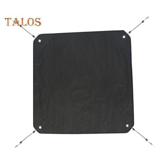 Air Conditioner Cover with Hooks Set Windproof Design Breathable Universal Simple Installation Outside Unit AC Mesh Cover Protector