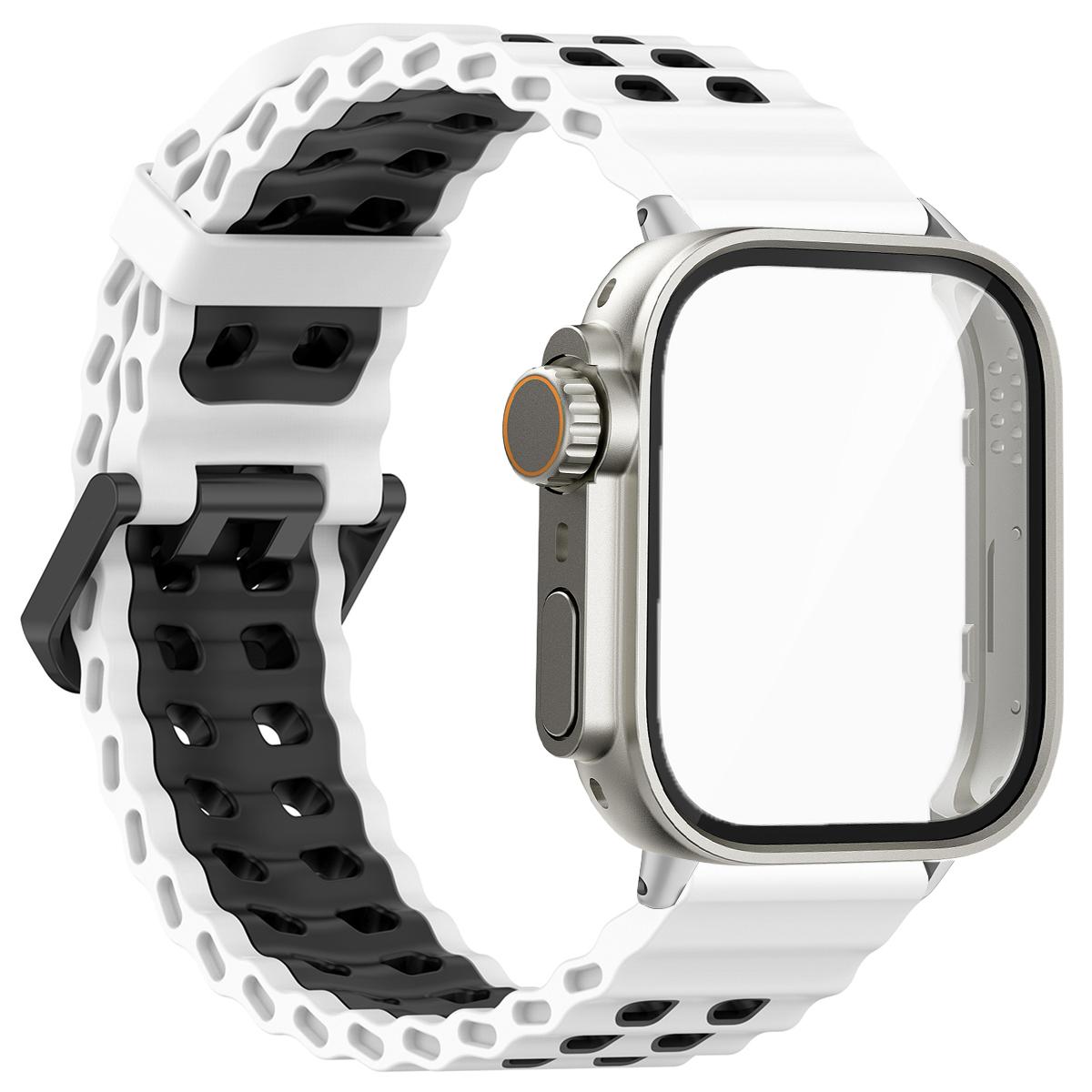 

Морський ремінець+ПК-кейс для Huawei Watch Fit4 4 Pro Двоколірний ремінець Зміна на Ультра-чохол для Huawei Fit 3 Аксесуари для смарт-годинника for Huawei Fit 3