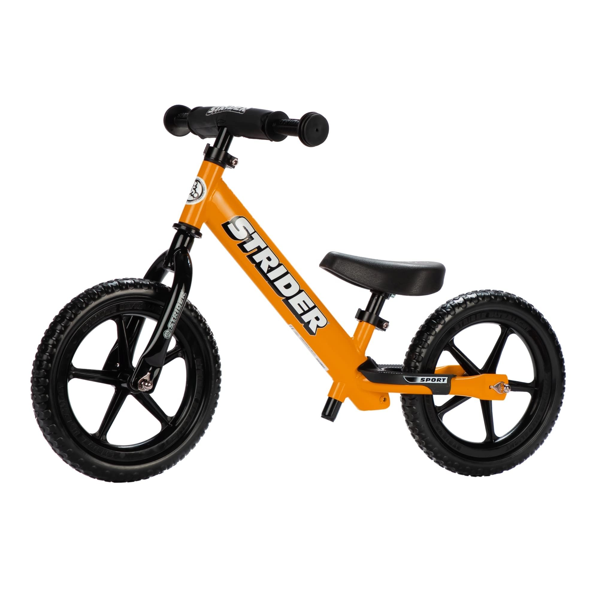 Беговел STRIDER 12 SPORT - Идеально подходит для детей от 18 месяцев до 5 лет - Оранжевый [Б/У] оранжевый