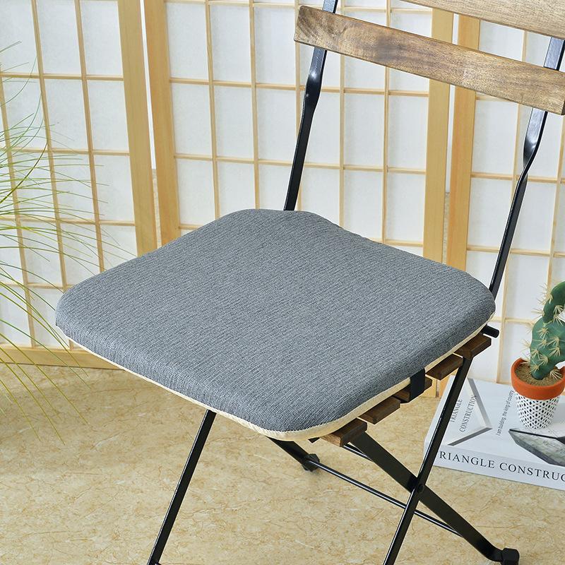 Memory cotton Soft Cushion Square Home Dining Chair Mat Four Seasons Office Classroom Chair Cushion Simple Non-slip Stool Pad