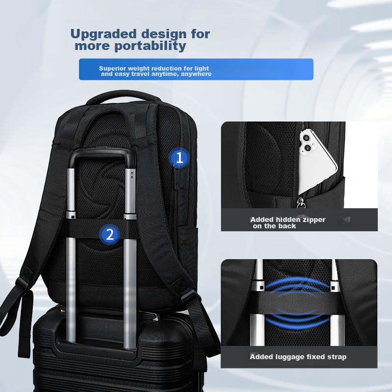 Samsonite Rucksack, 16-Zoll-Laptoptasche, Business-Rucksack für Männer und Frauen, Reisetasche, Pendlertasche, Schulrucksack mit großem Fassungsvermögen für Geschäftsreisen