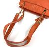 CHANEL vintage CC CC Mark logo Double Chain Tote Bag Shoulder Bag Orange