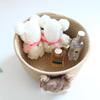 Handmade Woven Storage Basket for Home: Organize Cosmetics, Snacks & Sundries in Entryway & Desktop