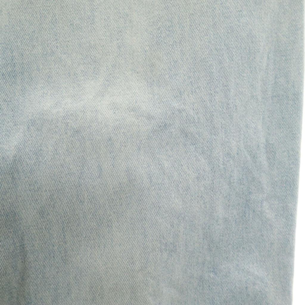 FENDI made in Italy Tapered denim pants 42 Ice blue jeans Women Used