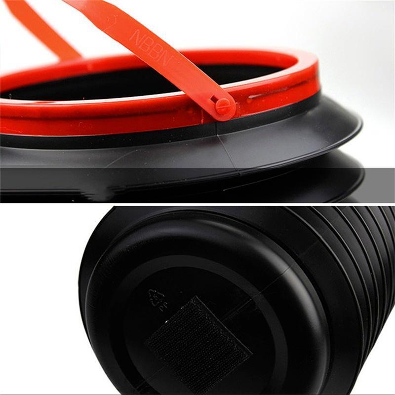 Multifunksjonelle Uttrekkbare Sammenleggbare Søppelbøtter Bærbare Vannoppbevaringsbøtter for Biler Utendørs Fiskebøtter Bilsøppel Biltilbehør