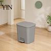 Hands Free Waste Container Slim Trash Can, with Pedal Step Design, Touchless Odor Proof Wastebasket, Bathroom Bin Garbage Narrow Basket, for