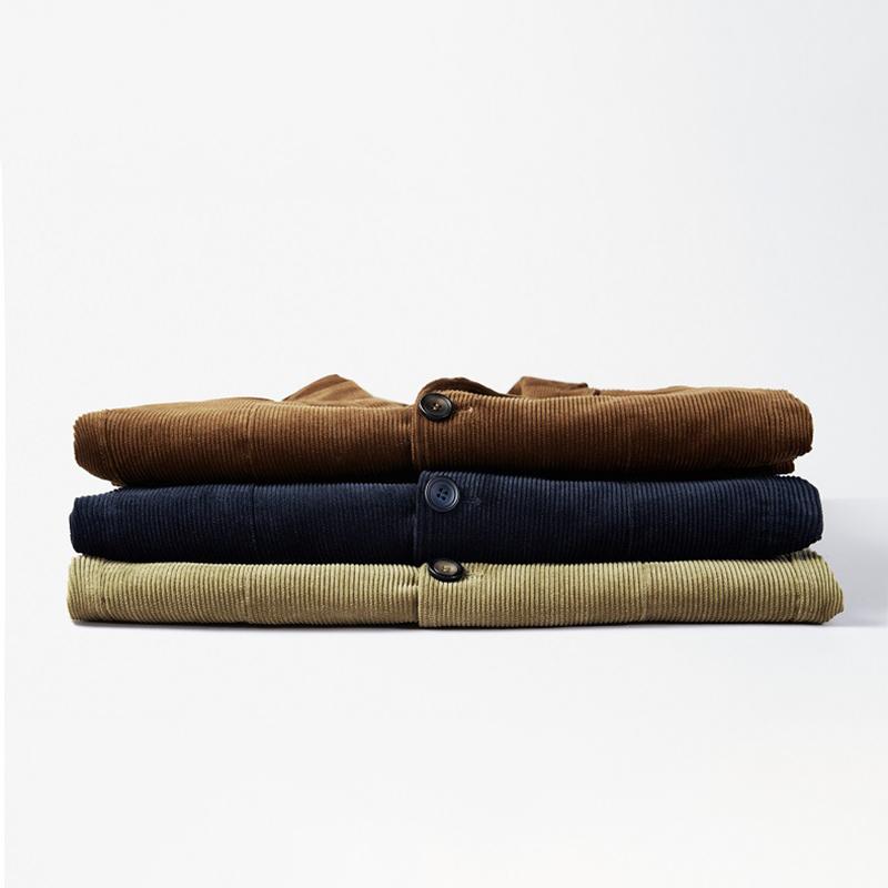 Spring Autumn Men's Jacket Jacket Men Loose Small Casual Corduroy Suit Men