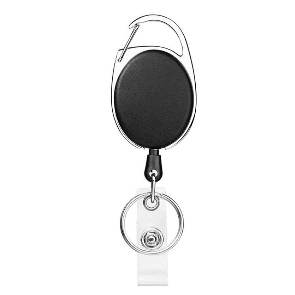 Owalny, łatwy do ciągnięcia, elastyczny ściągacz do kabli, chowany brelok do kluczy, wytrzymały, odporny na zgubienie, teleskopowy brelok do kluczy