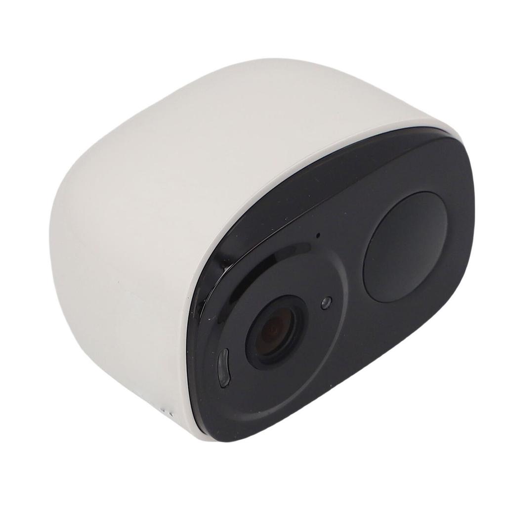 2 Sets Wireless Outdoor Camera 2K WiFi Home Security Camera 5200mAh Battery AI Motion Detection Alarm Card and Cloud