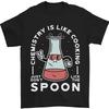 Chemistry Is Like Cooking Funny Science Mens T-Shirt 100% Cotton