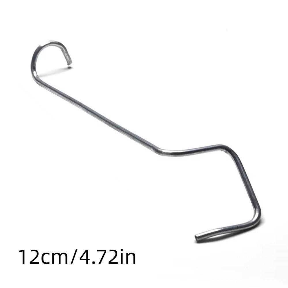 

10Pcs High-Strength Metal Limb Spreaders with Protective Sleeve Branch Bending Clips Tree Sapling 12cm/4.72in Style A