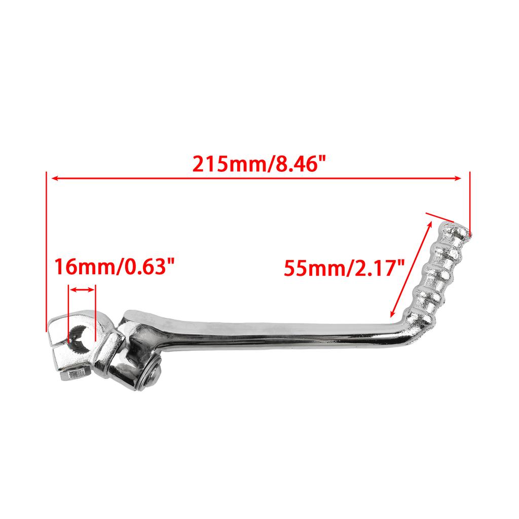 13mm 16mm Universal Motobike Motorcycle Start Lever Pedal For 50cc 70cc 90cc 110cc-160cc KAYO Dirt Pit Bike Tuning Spare Parts