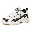 Anta Cushioning Slip Resistant Abrasion Resistant Low top Chunky Sneakers Women's White Black 922048822-3