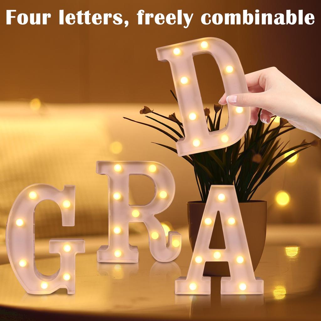 Studentdekorationer LED Ljusande Siffror Dekorativa Skyltar För Förskola, Grundskola, Gymnasium, Universitetets Väggar, Festtillbehör