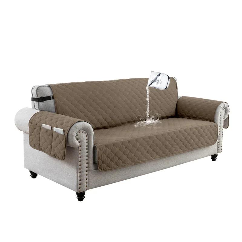 1 2 3 4 Seater Water Proof Sofa Cover Pet Dog Cat Kids Sofa Mat Couch Slipcovers for Living Room Armchair Furniture Covers Home