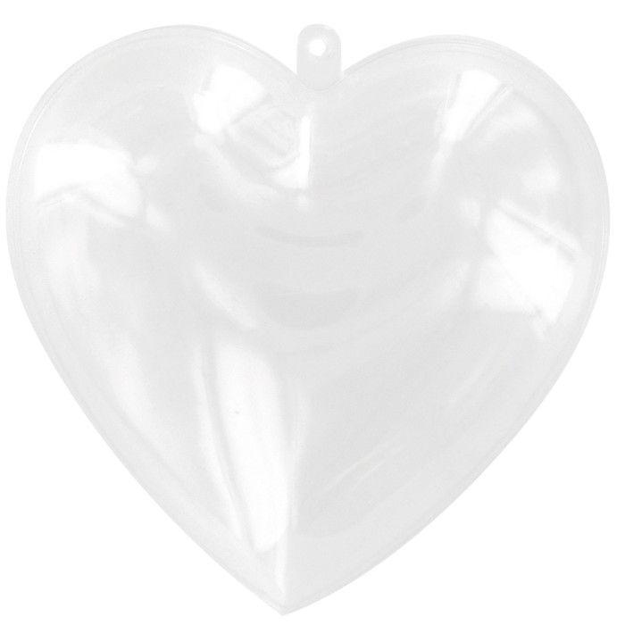 Plastic Heart 8.5 Cm