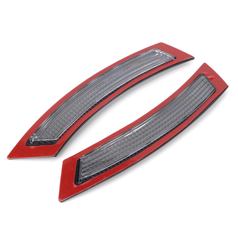 2pcs Car Front Bumper Reflector Lights Side Marker Lamp Fit for E92 E93 2007 2012