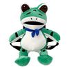 Lonely Frog Plush Backpack Cute Stuffed Animal Shoulder Bag with Adjustable Straps Valentine's Day Gift for Friends