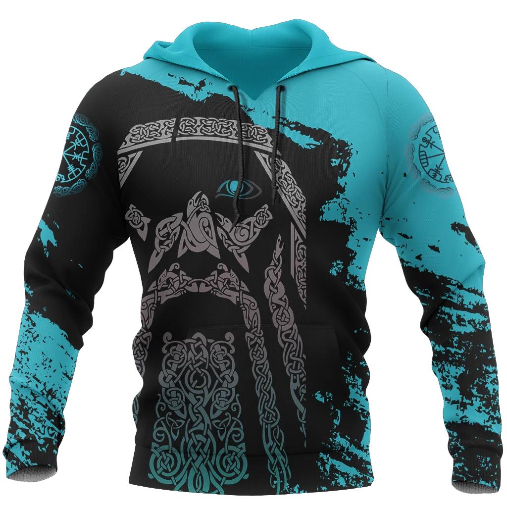 Vintage Vikings Sweatshirts 3DPrint Hoodies Men/Women Casual Fashion Hoodie Kids Pullover Sweatshirts Unisex Clothing men coat