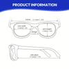 4PCS Unisex Anti Radiation Proof Blue Light Computer Glasses Women Men Fashion Eye Protection Eyeglasses