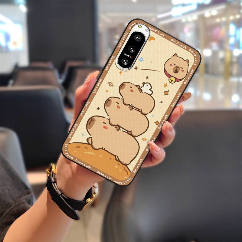 Graffiti Fashion Design Phone Case For Sony Xperia5 IV Anti-dust Protective Anti-knock Dirt-resistant Cartoon Back Cover