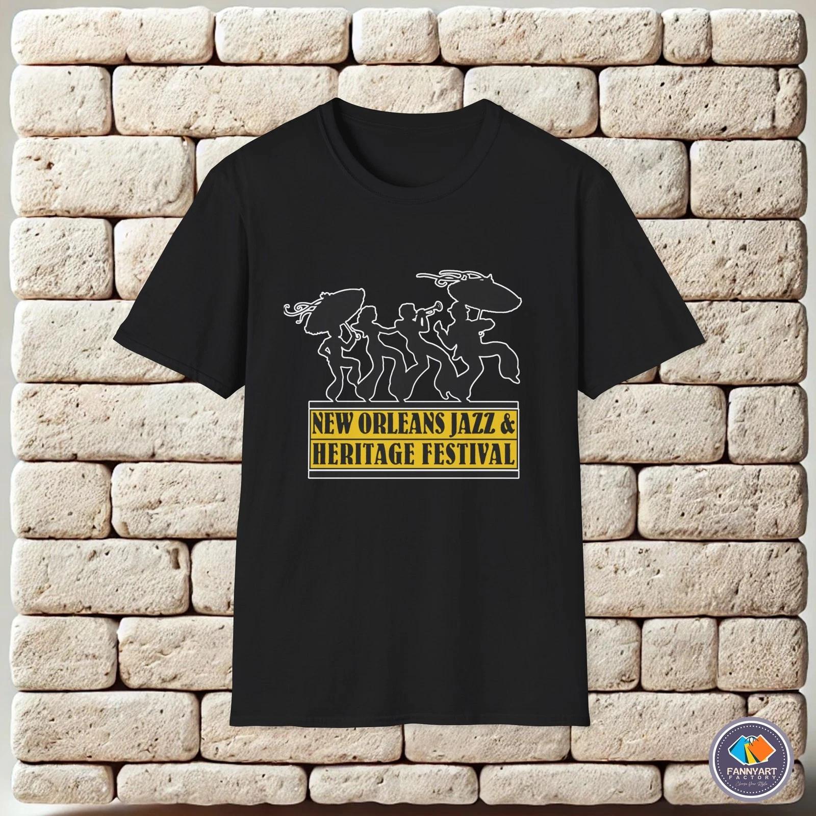 Jazz Fest New Orlean Logo Unisex T-Shirt 3XL