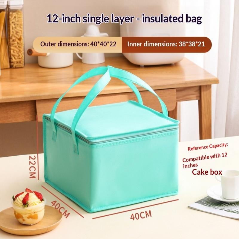 Waterproof Insulated Bag Cooler Folding Picnic Basket Ice Pack Drink Box Thermal Lunch Bag Portable Food Delivery Bag Pizza Bag