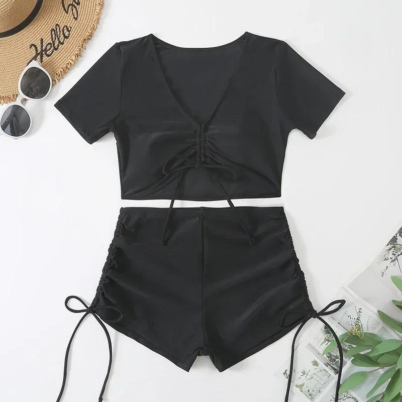 Yaz Mayo Bikini İki Parça Set Mayo Kadın Seksi Mayo Plaj Giyim Bikini Yüzme Kadın Mayo Tatil Kıyafetleri