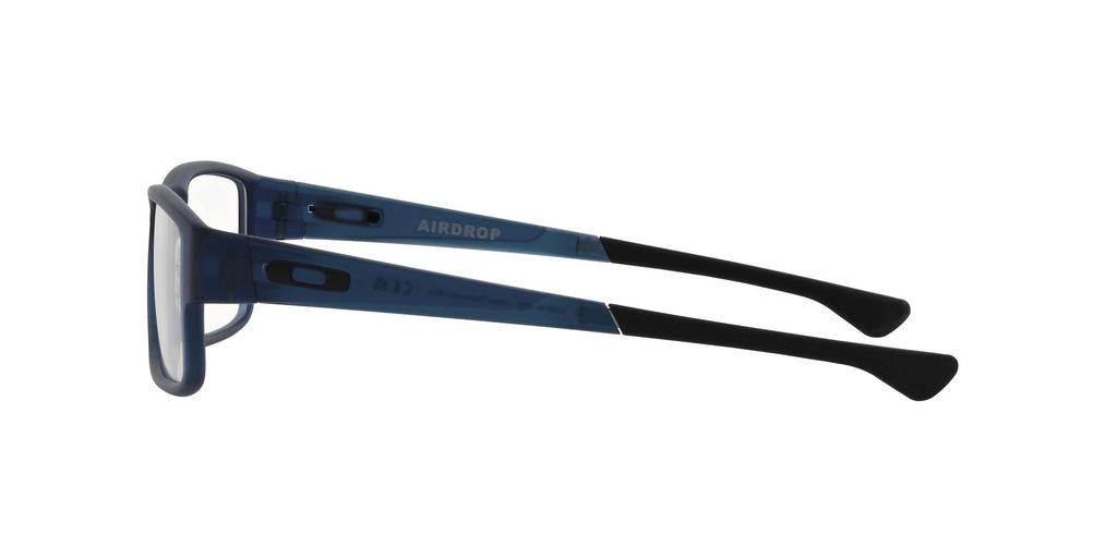 Oakley OX8046 Airdrop Matte Translucent Blue Prescription 59mm Glasses, Frame/Demo Lens,