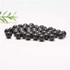 Piedra Preciosa Natural Piedra Espaciadora Suelta Cuenta Piedra Ónix Negro Cuentas para Hacer Joyería