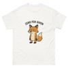 Funny Fox T-Shirt ZERO FOX GIVEN | Grumpy Cartoon Animal Tee Unisex Gift