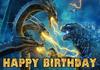 Godzilla Vs King Kong Cartoon Backdrop Banner Monster Clash Adventure Theme Kids Birthday Party Decor Photo Background Supplies