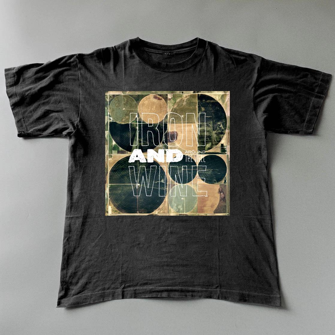 Around The Well - Iron & Wine Black Cotton Shirt S-5XL CL406 XXL
