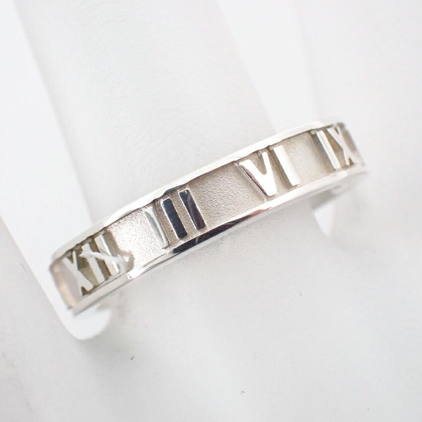 [Used] TIFFANY 925 Atlas Ring / Size 12.5 / J44-6