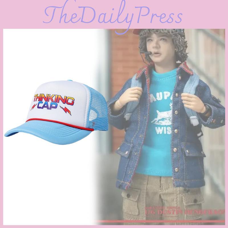 Stranger Things Baseball Cap With Curved Brim And Space Cotton For Adults