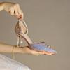 Size31-44 High Quality Women's Pumps Luxury Beaded Stiletto Bridal Wedding Shoes Fashion Single Shoe Banquet Dress Women Sandals