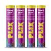 PLIX The Plant Fix Glutathione Effervescent Tablets Grape Flavor For Daily Beauty Drink Clear Glow Support Pack Of 4 X 15 Tabs