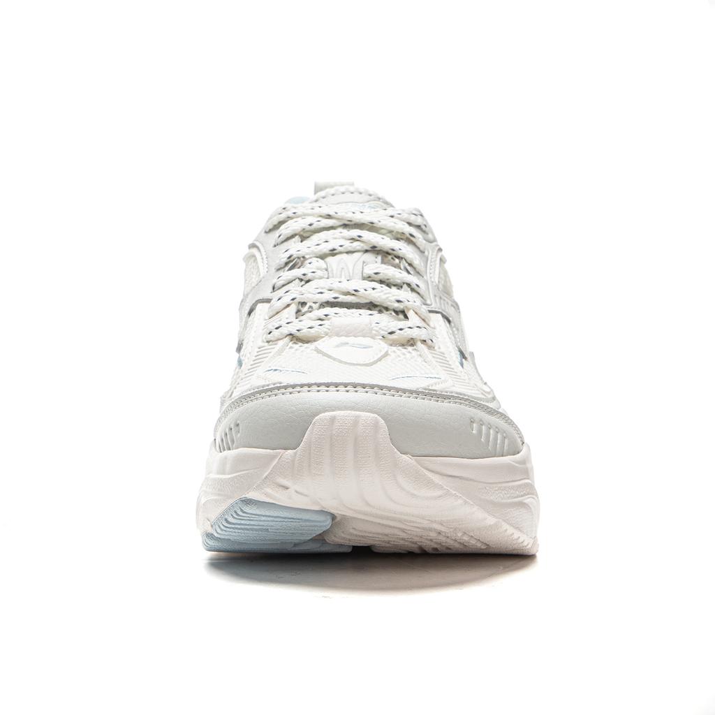 Li Ning Meteor Versatil Retro Pantofi de Tată Talpă Groasă Mărire Înălțime Absorbție Șoc Antiderapant Rezistent la Uzură Suport Pantofi Casual Low-Top AGCV358-2