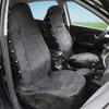 Oxford Cloth Car Front Seat Cover Adjustable Size Waterproof Seat Protector Organizer Pocket Durable Seat Back Organizer