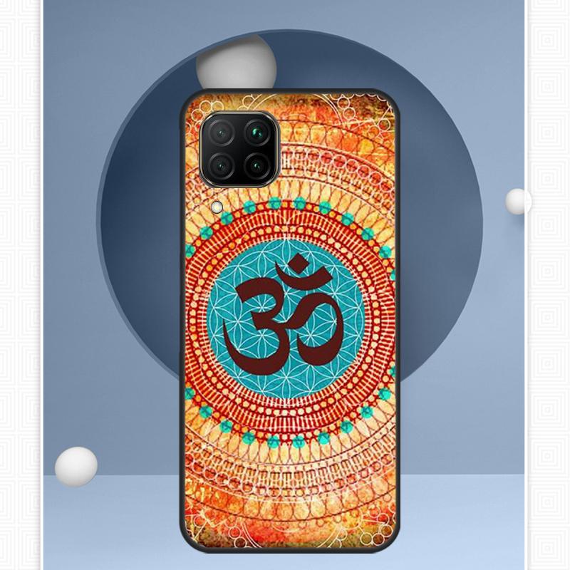 Aum Om Symbol For Huawei P30 P60 Pro P20 P40 Lite Nova 9 10 SE 12s 12i 11i 8i Y91 Y60 Y70 Y72 Y90 Y61 Case