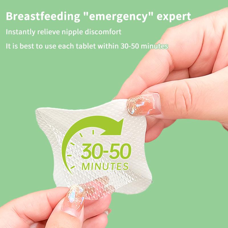 Breastfeeding Soothing Gel Pads With Lanolin Glycerin 10Pcs Nipple Pain Relieve Supplies For Newborn Mother Breast Feeding Pad