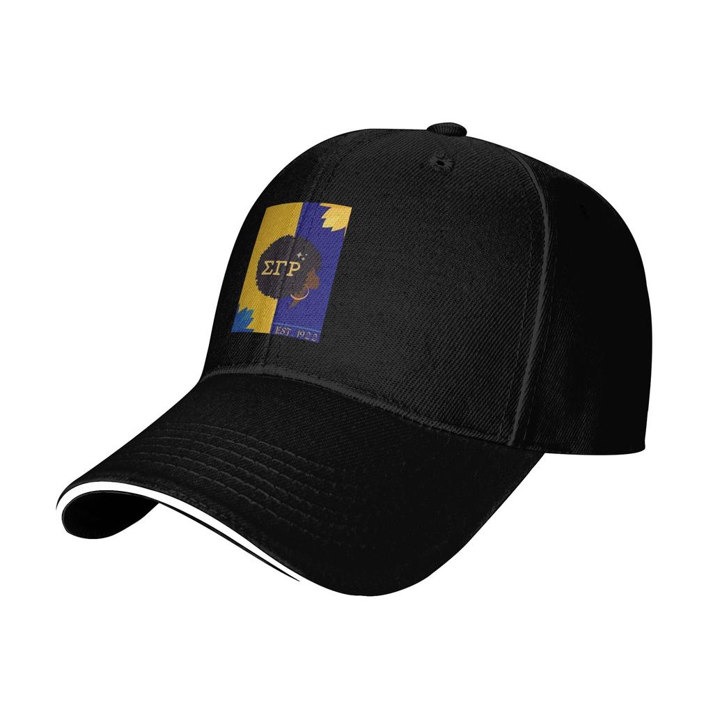 Sigma Gamma Rho SGR Cap Casual Baseball Caps Adjustable Hat Hip Hop Summer Unisex Baseball Hats Customizable