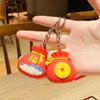Dragon Year Chinese New Year Keychain PVC Dragon Year Cartoon Keyring  Friends Birthday Gifts